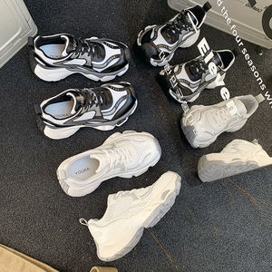 נעלי ספורט מזדמנים גומי קל משקל תחרה סגירה נעלי ריצה לנשים הסיטונאי - Product Image 3