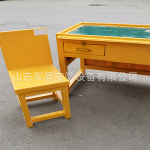 Mesa de Trabajo de FRP con 2 Cajones 1200x600x780mm para Taller, Muebles de Laboratorio Industrial, Mesa de Plástico con Juego de Sillas - Product Image 4