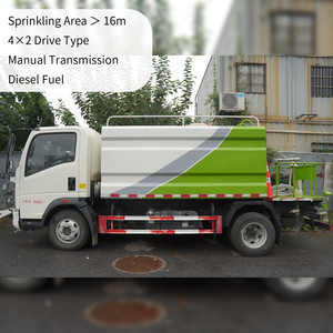 Camion arroseur diesel 4x2, zone de pulvérisation de 16 m, camion-citerne pour la lutte contre la poussière routière et l'entretien paysager - Product Image 1