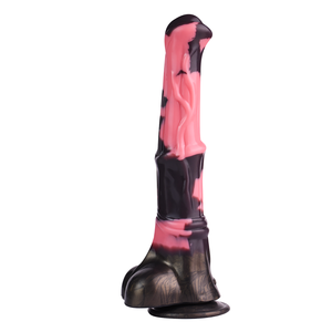 Consolador anal FAAK de caballo animal grande con ventosa fuerte para consolador de silicona líquida suave, juguete sexual de estimulación sexual para mujer - Product Image 1