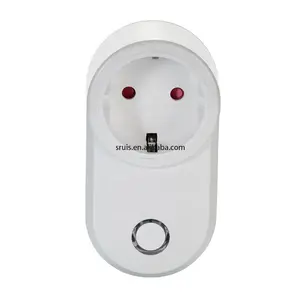 Sruis Hot Sell Smart Life Wifi Smart Plug Fernbedienung 220V EU Stecker Steckdose Typ VoSruisage Safe Protector Wand stecker