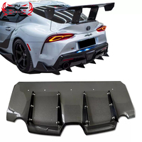 Diffuseur arrière en fibre de carbone de haute qualité PU pour Toyota Supra A90 A91 Mk5, style VRS, séparateur avant de pare-chocs