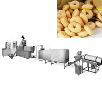 Machine automatique de fabrication de bâtonnets de maïs soufflé Ligne de production d'aliments pour snacks Machine de production de bâtonnets de maïs sucré Extrudeuse