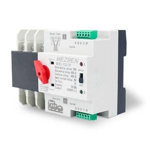 Nhà máy chuyên nghiệp nhà cung cấp 2 3 4 cực 125 Amps điện kép ATS Máy phát điện tự động chuyển đổi - Product Image 1