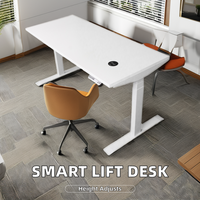 Vente chaude Smart Électrique Ergonomique Réglable Hauteur Bureau Simple Moteur Debout Bureau Jambe de Bureau À Domicile Table Cadre Bureau Jambes