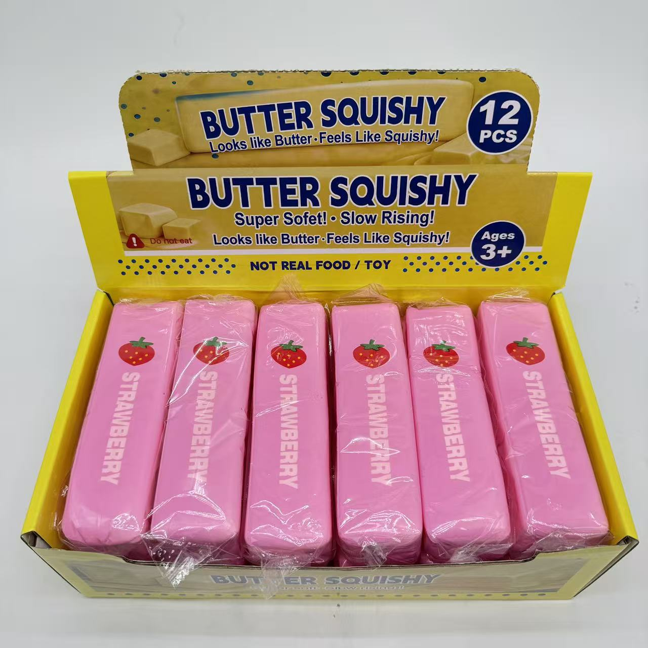 Wet Soft Strawberry Stick [13.5CM] Display Box
