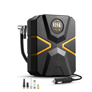 Compresseur d'air <span class=keywords><strong>Gonfleur</strong></span> de <span class=keywords><strong>pneu</strong></span> portable 12V pour voiture et moto Compresseur d'air électrique de <span class=keywords><strong>pneu</strong></span> robuste pour véhicules - Product Image 1