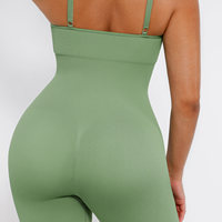 Nouveautés Hexin Combinaison de Yoga Femme Une Pièce sans Coutures Combinaison Survêtement Minimaliste en Tricot Moulante Longueur Totale