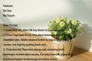 Estación de Cebo para Ratones BSTW, Venta Directa de Fábrica, Caja de Cebo Duradera, Control de Plagas, Trampa para Roedores, Mata Ratones - Product Image 6