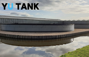 0.95m h מותאם אישית חיצוני עמיד Tilapia בריכה tarpaulture מגולוון פלדה בריכת דגים - Product Image 5