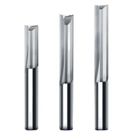 Offre Spéciale 6mm tige deux cannelures mèches de routeur droites pour bois CNC fraises de gravure droites outils de fraise en bout fraise