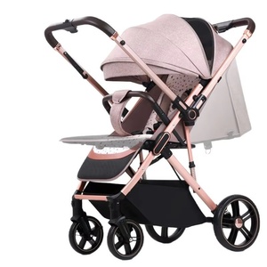 Meilleures ventes de systèmes de voyage pour poussettes de bébé Conception à <span class=keywords><strong>triple</strong></span> pli Pipes en fer Collection Levier Cadre en acier à haute teneur en carbone 3 ans et plus - Product Image 3