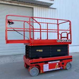 Hot Bán Tại Trung Quốc 6M 8M 10M 12M 14M Cắt Kéo Điện Nâng Cao Nền Tảng Cho Độ Cao Làm Việc - Product Image 1