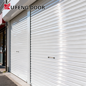 Porte Avvolgibili Isolate in Acciaio, Serrande di Sicurezza Commerciali con Funzione Antivento, Certificate ISO9001 CE, Controllo Remoto - Product Image 4