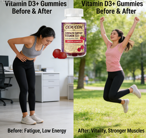<span class=keywords><strong>Vitamine</strong></span> D3 bioactive avec gommes aux fibres organiques, 60 unités, soutient la santé osseuse et la fonction musculaire, végétarien - Product Image 5