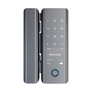 Cerradura Inteligente para Puerta QLEUNG G9S Negra con Huella Dactilar, Contraseña, Aplicación, Tarjeta, Pantalla Táctil, Pantalla de Bienvenida, Sin Necesidad de Perforación - Product Image 3