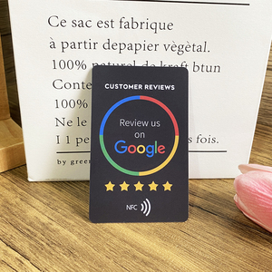 Tarjetas NFC con Chip NFC215 de 504 Bytes para Reseñas de <span class=keywords><strong>Google</strong></span>, Tarjeta Pop-up para Reseñas de <span class=keywords><strong>Google</strong></span> - Product Image 3