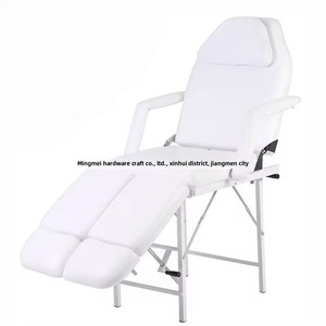 <span class=keywords><strong>Table</strong></span> <span class=keywords><strong>de</strong></span> Tatouage <span class=keywords><strong>Pliante</strong></span> Portable en Cuir PVC – Lit <span class=keywords><strong>de</strong></span> Beauté Multifonctionnel à Réglage Manuel - Product Image 5