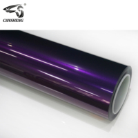 Film en vinyle pour voiture PPF TPU Film de réparation thermique brillant anti-rayures Film de protection de la peinture PPF en vinyle pour voiture