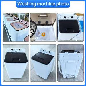 Ome เครื่องซักผ้ากึ่งอัตโนมัติขนาด7.<span class=keywords><strong>5</strong></span>กก., ใหม่เครื่องซักผ้าแบบพกพาติดตั้งบนปลั๊กอินแบบ UK - Product Image 6