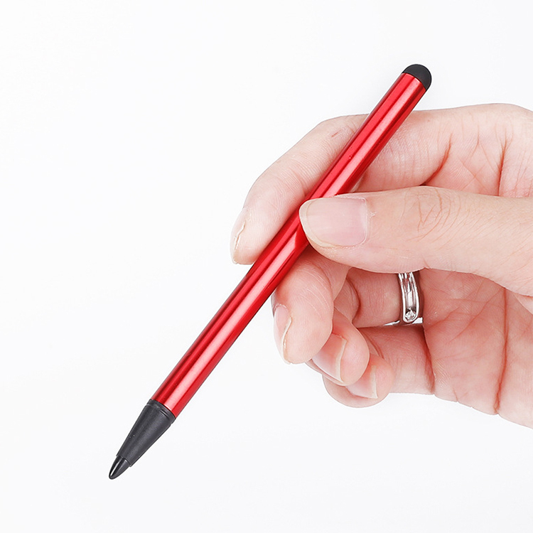 2-in-1 Universal Capacitive Stylus Pen for Touchscreen Devices