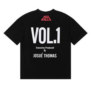 T-shirt à manches courtes pour hommes et femmes, tendance estivale, imprimé lettres, décontracté, hip-hop, de haute qualité - Product Image 2