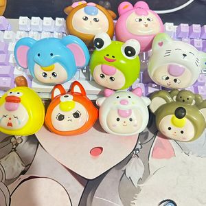 Juguetes para apretar con dibujos animados para aliviar el estrés, juguete suave de rebote lento para niños de 2 a 4 años, unisex - Product Image 5