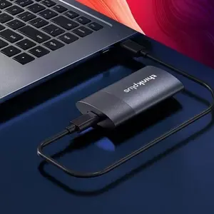 Disque <span class=keywords><strong>SSD</strong></span> Externe Portable Haute Vitesse Lenovo ThinkPlus US202 512Go <span class=keywords><strong>1To</strong></span> 2To USB3.1 jusqu'à 500Mo/S pour Ordinateur Portable et de Bureau - Product Image 4