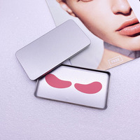 Patch pour les yeux anti-rides réutilisable, non absorbant, ultra fin, en silicone de qualité médicale, plusieurs formes et couleurs, respectueux de la peau, sans colle