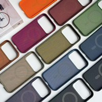 Étui de téléphone portable à texture tissée pour iPhone 18 Pro Max / pour iPhone 18 Pro