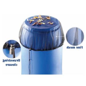 ฝาครอบถังเก็บน้ำฝนแบบพกพา Zhuoyi ขนาด 95 ซม. ป้องกันแมลง พร้อมตะแกรงกรองน้ำ สำหรับใช้งานกลางแจ้ง - Product Image 2