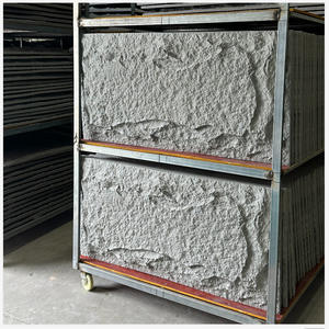 Pierre de PU, cuir, ardoise, lumière, art, brique culturelle, décoration murale, simulation, cuisine extérieure, intérieur - Product Image 3