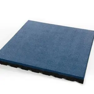 China golden supplier rubber mats gym flooring Safety Rubber Flooring Tile rubber floor outdoor for playground