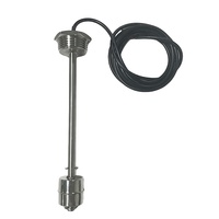 Capteur de niveau d'eau Interrupteur à flotteur liquide NPT Capteur de niveau à flotteur 1 pouce Montage vertical pour piscine de réservoir