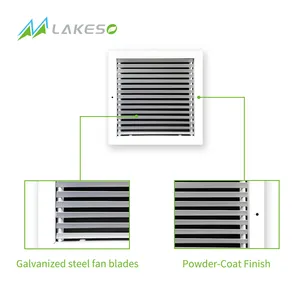 Fixed Bar Return Grille Louvered Grilles Steel Bar Linear Return Grille