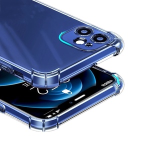 Funda Protectora Transparente Antigolpes de TPU de 1.5MM de Grosor para iPhone 13 12 11 Pro Max XS XR 8Plus - Product Image 4