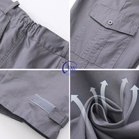 Chemises réfléchissantes respirantes en coton unisexe personnalisées, costumes de travail pour hommes, vêtements de travail, uniformes