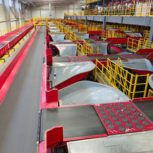 लुहुई लॉजिस्टिक्स पैकेज छंटाई उपकरण 90 डिग्री इलेक्ट्रिक सॉर्टिंग पार्सल हैंडलर मशीन - Product Image 4