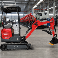 Mini-excavatrice EPA Kubota 2 tonnes 1,8 tonnes, prix usine, nouvelle pelle sur chenilles, petites excavatrices domestiques à vendre, prix des machines