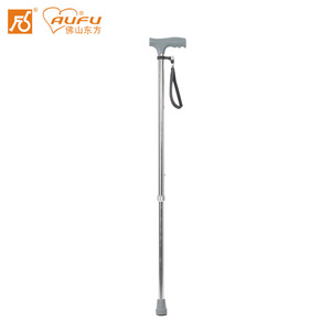 Bastón AUFU FS920L de Aleación de Aluminio con Altura Ajustable para Apoyo de Personas Mayores - Product Image 1