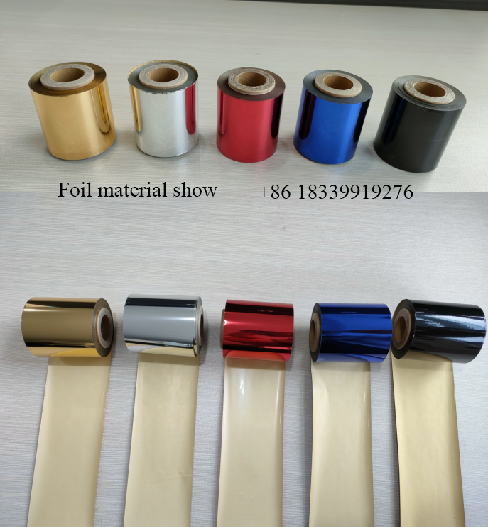 China Factory High Quality Foil Printer/hot Foil Stamping Machine
