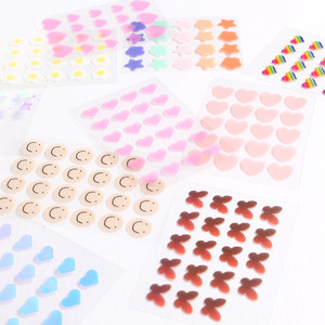 Parche de Espinilla hidrocoloide translúcido <span class=keywords><strong>Starface</strong></span> amarillo con forma de mariposa Emooji Acne Master con función de blanqueamiento de aceite de árbol de té - Product Image 1