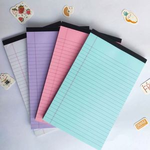 Bloc-notes photo A5, 4 styles, 50 feuilles/paquet, bloc-notes à couverture rigide, lignes horizontales, notes autocollantes, feuilles mobiles, couverture en papier durable - Product Image 2