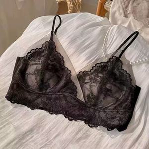 Hermoso sujetador sin espalda, nuevo estilo 2026, sujetador de encaje, fino, se puede usar como prenda exterior, sujetador para mujer, sin aros. - Product Image 6