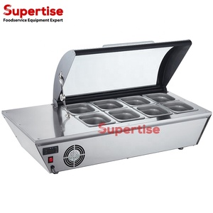 Nevera <span class=keywords><strong>para</strong></span> exhibición de ensaladas, minicongelador de sobremesa, expositor de <span class=keywords><strong>helados</strong></span> - Product Image 2