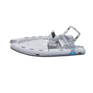 Sport rigid inflatable 17 foot boat barca gonfiabile rippe hypalon schlauchboot 520