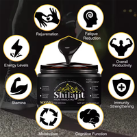 Vente en gros OEM Marque privée Naturel Pur 80% Extrait de résine d'or de Shilajit de l'Himalaya Vitamine 30g 50g Dropshipping en vrac