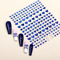 Autocollants pour ongles Net Red Laser, petits autocollants DIY avec étoiles pour bijoux, produit populaire en ligne