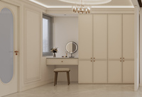 Armoire de chambre à coucher modulaire en bois moderne - Conception personnalisée - Vente directe d'usine