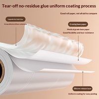 A0070 Rouleau de rechange manuel en plastique pour autocollants, transfrontalier, 16 cm, portable, 60 feuilles, grand rouleau pour usage alimentaire/buvable
